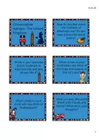 Vorschau - Spiele - Conversation starters: The UK | Stop&Swap (Oberstufe) - Seite 1