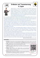 Vorschau - Arbeitsblätter - Aktuelle Stunde: Erdbeben und Tsunamigefahr in Japan (Januar 2024) - Seite 2
