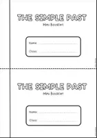 Aperçu - Feuilles d'exercices - THE SIMPLE PAST Mini Booklet | Grammar - Page 1