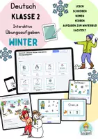 Vorschau - Unterrichtsreihen - Materialpaket Deutsch 2. Klasse Übungsheft, Arbeitsblätter - Seite 1