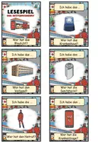 Vorschau - Spiele - Lesespiel "Der Rettungsdienst" Achtung, Notfall! - DaZ / DaF / Deutsch - Seite 1