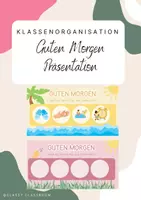Vorschau - Präsentationen/Tafelbilder - Guten Morgen Präsentation Bereit machen für den Unterricht - Deckblatt