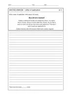 Vorschau - Arbeitsblätter - Creative writing: letter and email of application (Prüfungsformat) - Seite 2