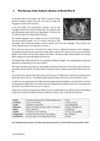 Vorschau - Arbeitsblätter - Native American History: The Navajo Code Talkers - Seite 1