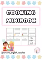 Vista previa - Manualidades / Dibujos para colorear - COOKING MINIBOOK - Portada