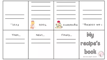 Vista previa - Manualidades / Dibujos para colorear - COOKING MINIBOOK - página 2