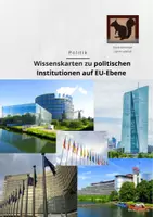 Vorschau - Merkblätter - Wissenskarten: Institutionen auf EU-Ebene - Deckblatt