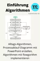 Vorschau - Arbeitsblätter - Einführung Algorithmen und Prozessabläufe (interaktiv) - Deckblatt