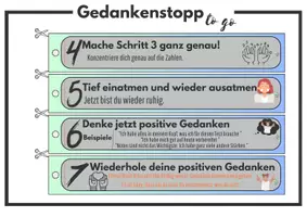 Vorschau - Fördermaterial/Inklusion - Gedankenstopp to go - Fächer - Seite 3