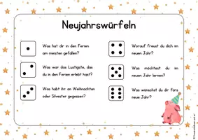 Vorschau - Spiele - Neujahrswürfeln - Spielerischer Erzählanlass fürs neue Jahr - Seite 2