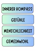 Vorschau - Poster - Moral und Gewissen Tafelkarten für Diskussionen (Klasse 8-10) - Seite 3