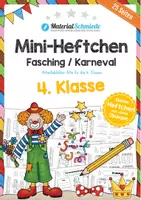 Vorschau - Arbeitsblätter - Mini-Heftchen: Fasching / Karneval (4. Klasse) - Deckblatt