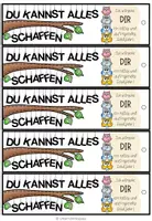 Vorschau - Mal- und Bastelvorlagen - Lesezeichen für den Schulbeginn (kleines Geschenk für Schüler oder Lehrerkollegen) - Seite 2