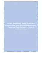 Vorschau - Test - Klausur E-Phase (11. Klasse) Demografischer Wandel sowie Fachkräftemangel - Chancen und Risiken mit Erwartungshorizont (PDF und WORD-Datei) - Deckblatt