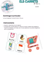Vista previa - Refuerzo / NEE / Materiales de apoyo - ELS CARRETS - de les R - Portada