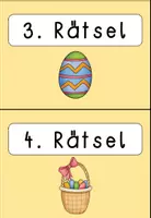 Vorschau - Arbeitsblätter - Deutsch Escape Room "Ostern" (1.Klasse) - Seite 3