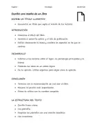 Vorschau - Arbeitsblätter - Spanisch - Buchrezension schreiben - Seite 3