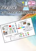 Vorschau - Poster - Chemie Advance Organizer Klasse 7-10 - Deckblatt