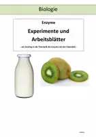 Vorschau - Arbeitsblätter - Enzyme - Experimente und Arbeitsblätter - Deckblatt