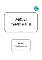 Vorschau - Bildkarten - Möbel Bild- und Wortkarten inkl. Plural DaZ DaF A1/A2 - Seite 2
