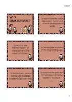 Vorschau - Arbeitsblätter - Why Shakespeare? | Conversation cards (Oberstufe) - Seite 2
