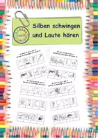 Vorschau - Arbeitsblätter - Silben schwingen und Laute hören - Deckblatt