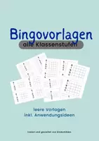 Vorschau - Spiele - leere Bingovorlagen für spielerischen Unterricht - Deckblatt