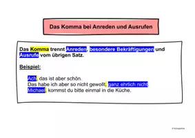 Vorschau - Arbeitsblätter - Kommaregeln Teil 1 - Seite 2