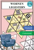 Vorschau - Arbeitsblätter - Wortschatz Wohnen Materialpaket für die Grundstufe DaF DaZ - Seite 3
