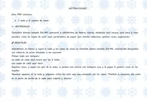 Vista previa - Manualidades / Dibujos para colorear - MÓVIL NUBENIEVE - página 2