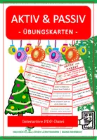 Vorschau - Fördermaterial/Inklusion - Deutsch: Grammatik - Aktiv und Passiv - Materialpaket Übungskarten - Seite 2