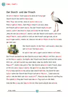 Vorschau - Unterrichtsreihen - FABEL-PAKET 1 ( Zwei neue Fabeln , Rätsel & Bildvorlagen) - Seite 3