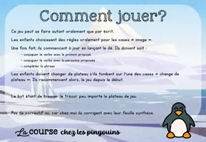 Aperçu - Jeux - Jeu de l'oie en chaine - verbe dire - indicatif présent - Page 1