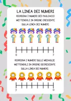 anteprima - Esercizi - Schede didattiche carnevale matematica classe prima - Pagina 3