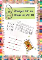 Vorschau - Arbeitsblätter - Materialpaket 1.Klasse Mathematik - Deckblatt