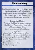Vorschau - selbst erstellte Cliparts/Grafiken - Cliparts: Bruchzahlen in Kreisdarstellung #happyhalloween24 - Seite 1