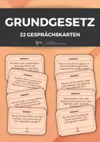 Vorschau - Arbeitsblätter - 22 Gesprächskarten: Grundgesetz (Grundlage für Diskussionen und Reflexionen) #demokratiestärken - Deckblatt