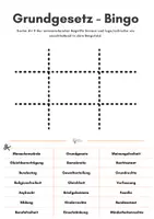 Vorschau - Arbeitsblätter - Bingo-Spiel: Grundgesetz #demokratiestärken - Seite 3