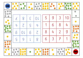 Vorschau - Stationenlernen - Bingo-Spiel Zählen von Mengen ZR 10 - Seite 3