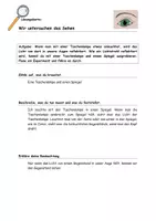 Vorschau - Arbeitsblätter - Lia und Timo untersuchen das Sehen - Seite 2