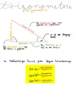 Vorschau - Präsentationen/Tafelbilder - Einstieg Trigonometrie Merkblatt oder Tafelbild - Deckblatt