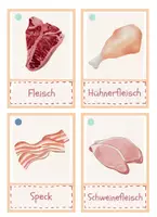Vorschau - Fördermaterial/Inklusion - Im Supermarkt Bild- und Wortkarten für den DaZ Unterricht - Seite 3