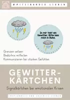 Vorschau - Fördermaterial/Inklusion - Gewitterkärtchen - Grenzen setzen, Emotionen ausdrücken - Deckblatt