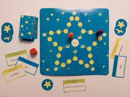 Aperçu - Jeux - Les pronoms personnels jeu de plateau - Page de couverture