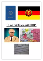 Vorschau - Stundenentwürfe - Materialpaket "DDR" Jg. 9+10 inkl. Lösungen - Seite 1