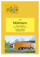 Vorschau - Arbeitsblätter - Müllmann - Lied - RJ Gross - Deckblatt