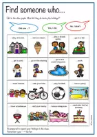 Vorschau - Arbeitsblätter - Find someone who... Summer holidays - simple past - Seite 3
