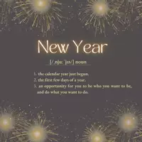 Vorschau - Unterrichtsreihen - New Year's Resolution 2024 First Days Back in January - Deckblatt