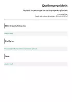 Vorschau - Merkblätter - Flipbook: Projektmappe für die Projektprüfung Technik - Seite 1