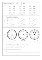 Vorschau - Arbeitsblätter - Mathematik-Training für die 3. Klasse - Seite 2